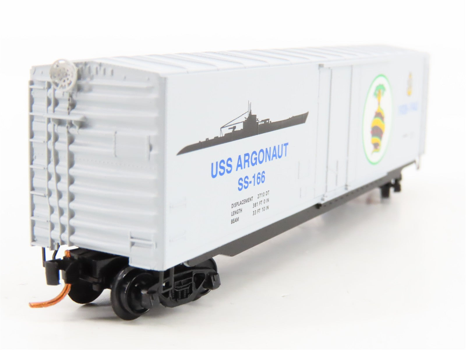 N Scale Micro-Trains MTL 03800408 SS USS Argonaut 50' Box Car 166