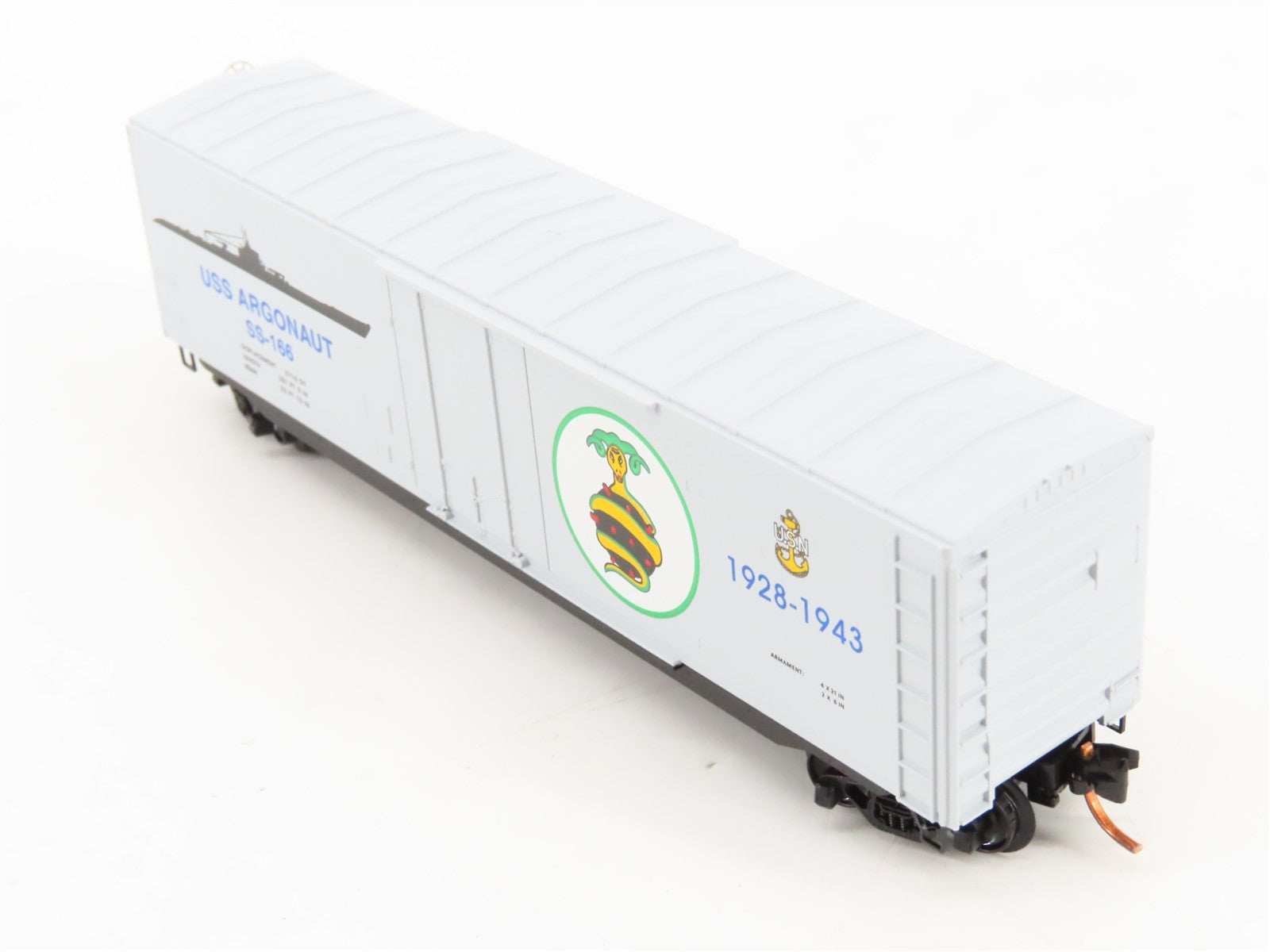 N Scale Micro-Trains MTL 03800408 SS USS Argonaut 50' Box Car 166