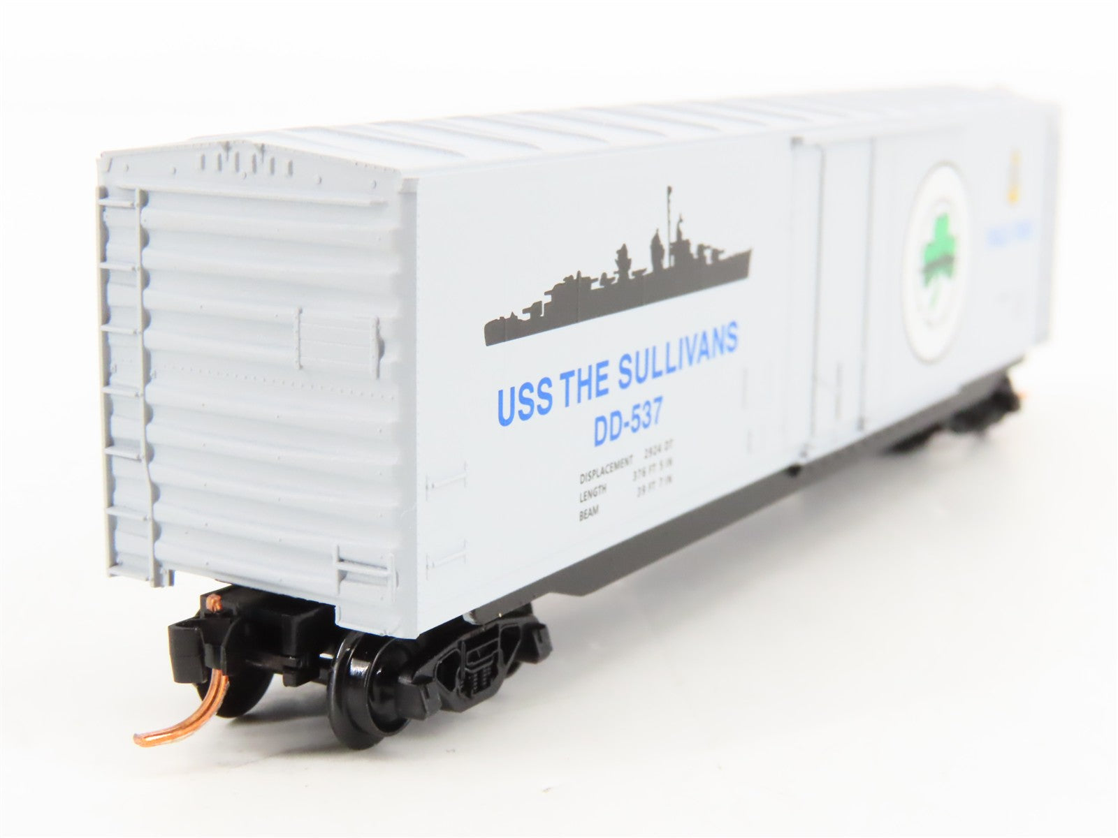 N Scale Micro-Trains MTL 03800407 USN United States Navy 50' Box Car DD-537