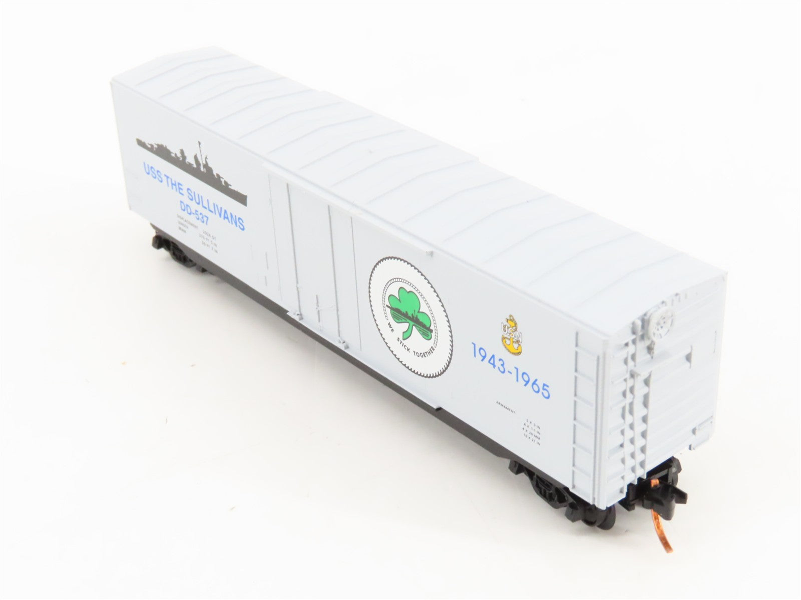 N Scale Micro-Trains MTL 03800407 USN United States Navy 50' Box Car DD-537