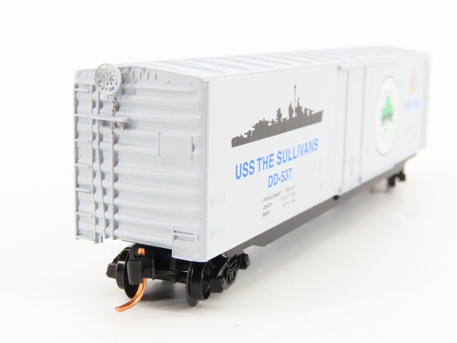 N Scale Micro-Trains MTL 03800407 USN United States Navy 50' Box Car DD-537