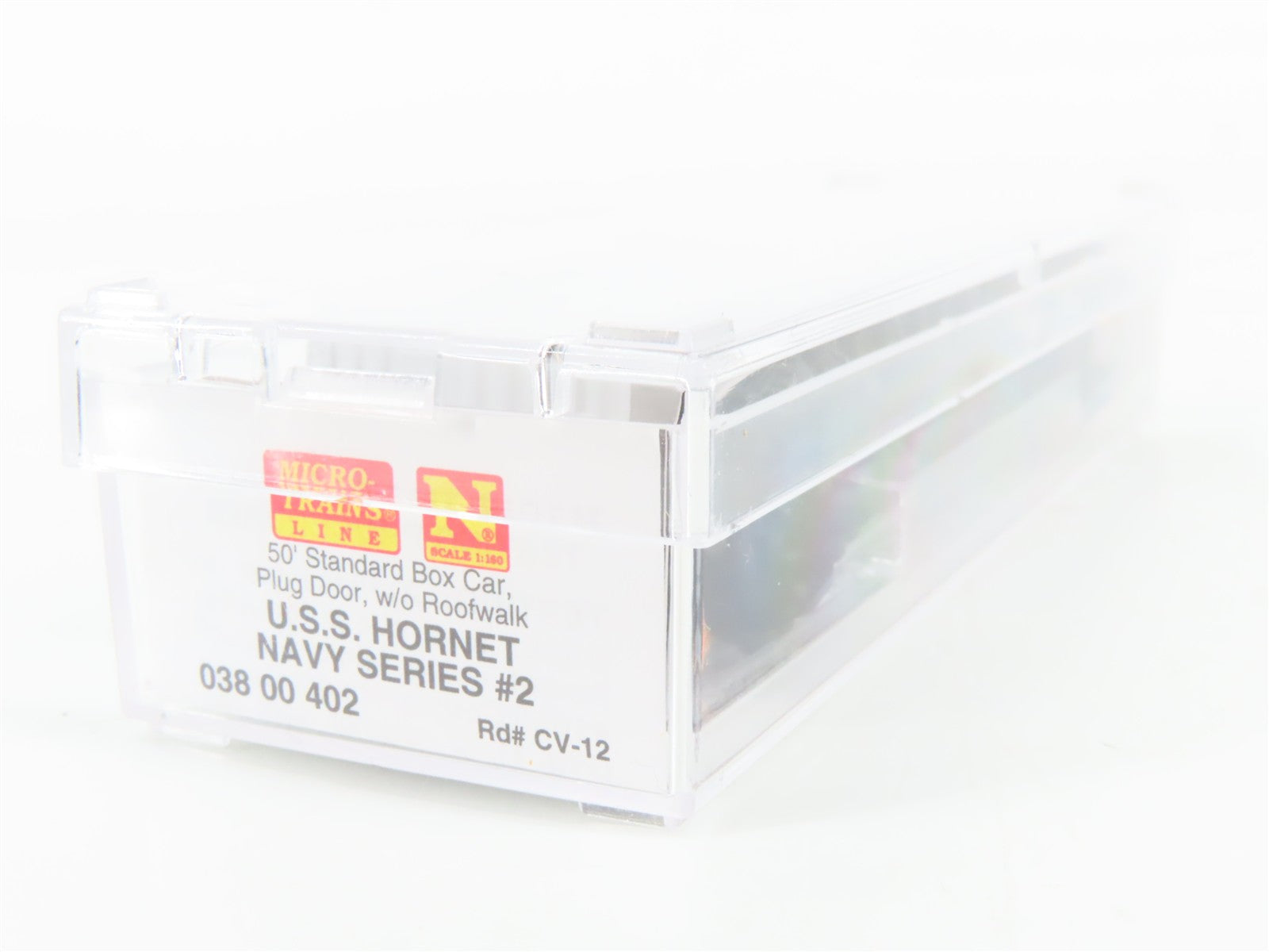 N Scale Micro-Trains MTL 03800402 CV-12 U.S. Navy 50' Box Car CV-12