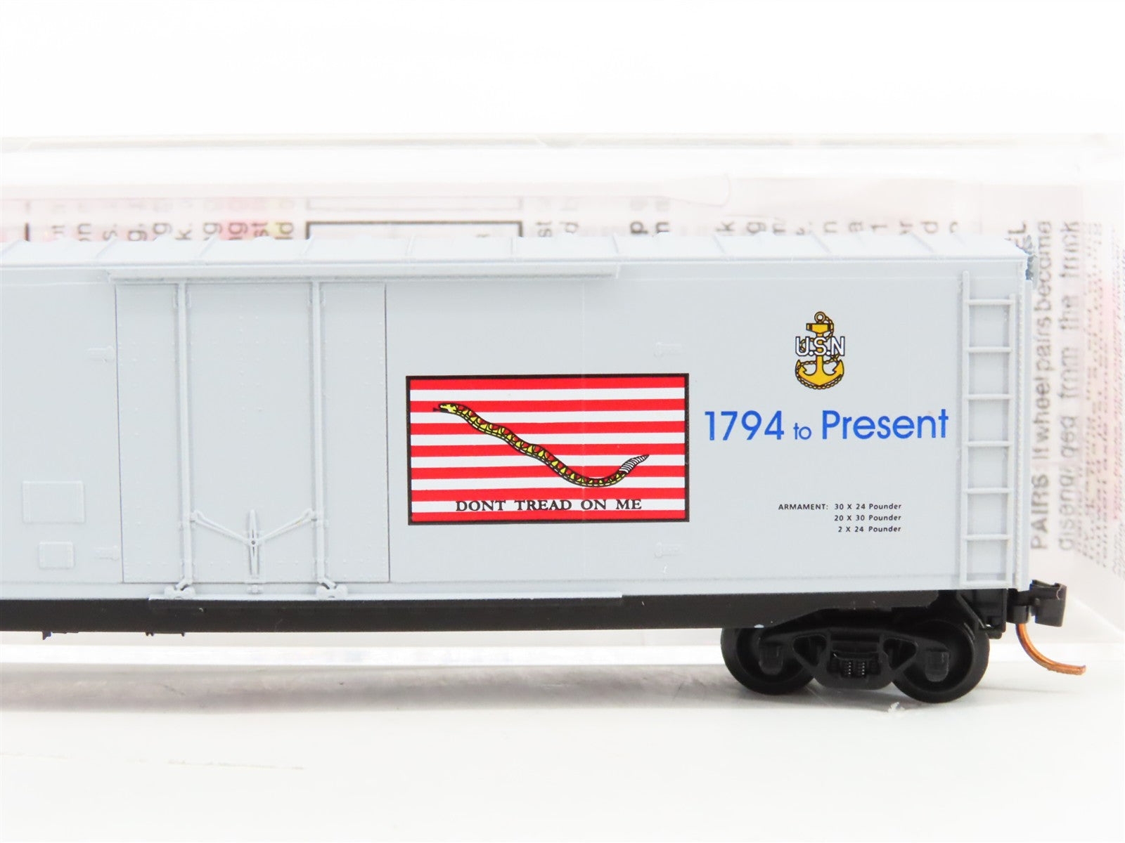 N Scale Micro-Trains MTL 03800412 IX US Navy 50' Box Car IX-21