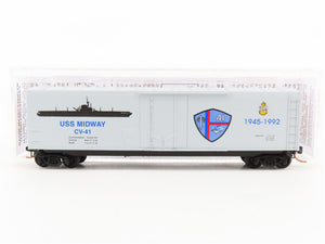 N Scale Micro-Trains MTL 03800411 CV US Navy 50' Box Car 41