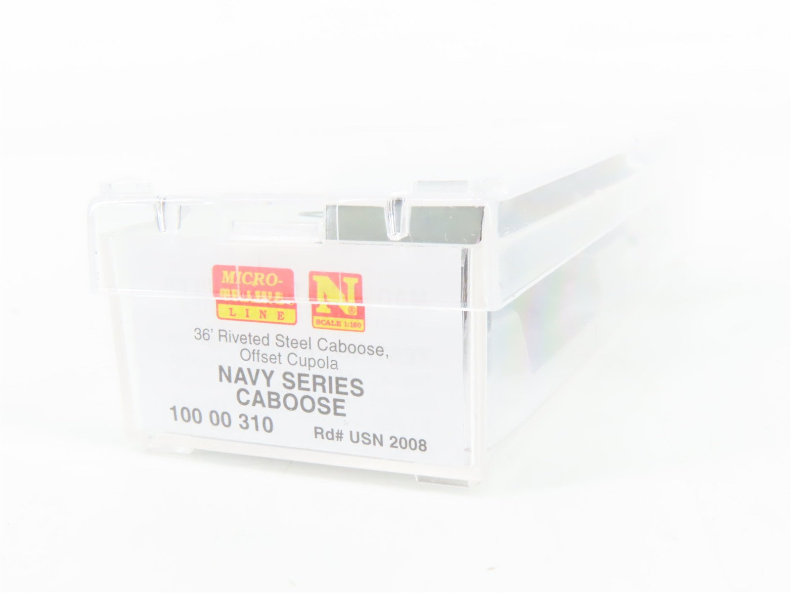 N Scale Micro-Trains MTL 10000310 USN US Navy 36' Caboose 2008