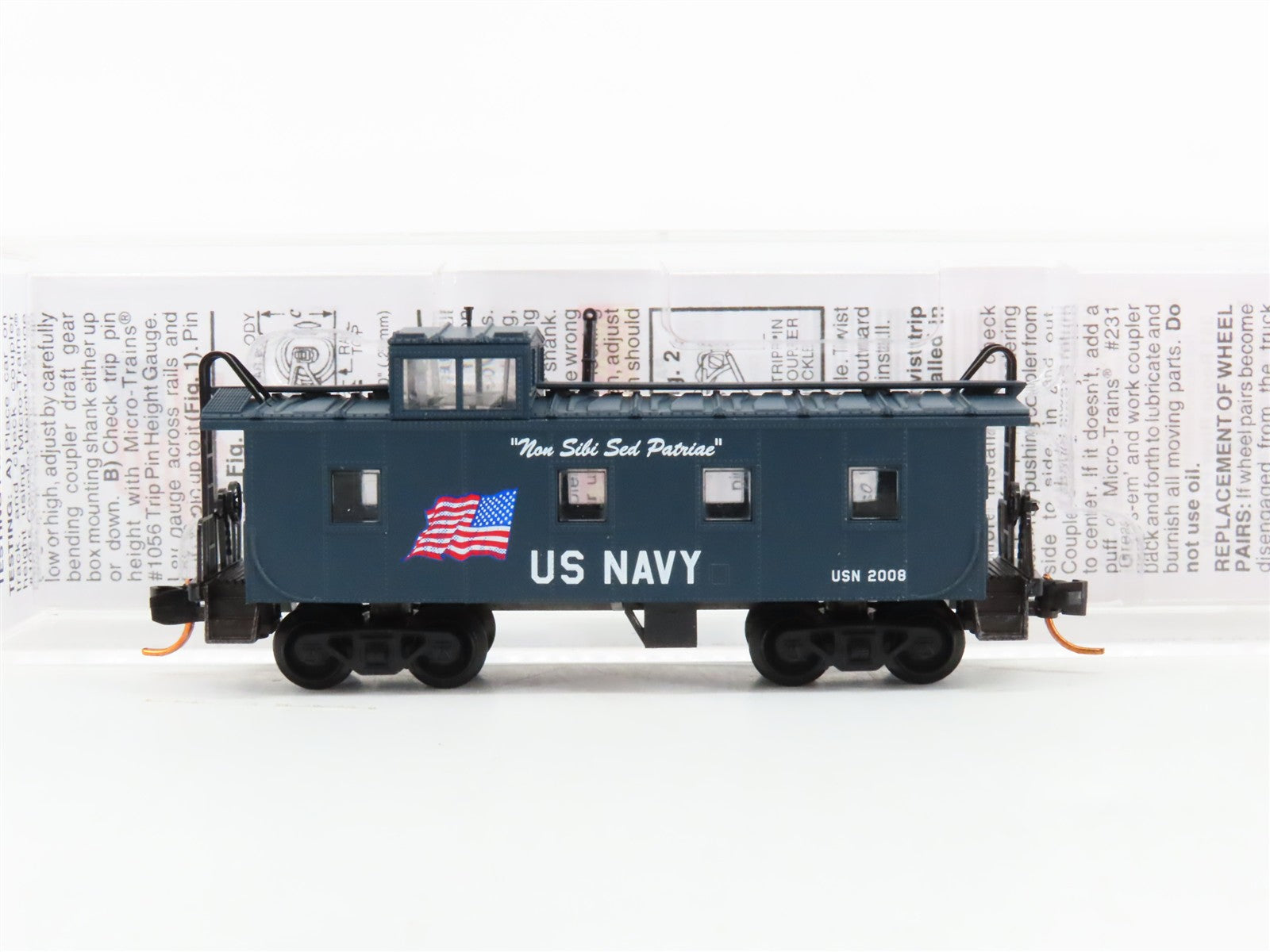 N Scale Micro-Trains MTL 10000310 USN US Navy 36' Caboose 2008