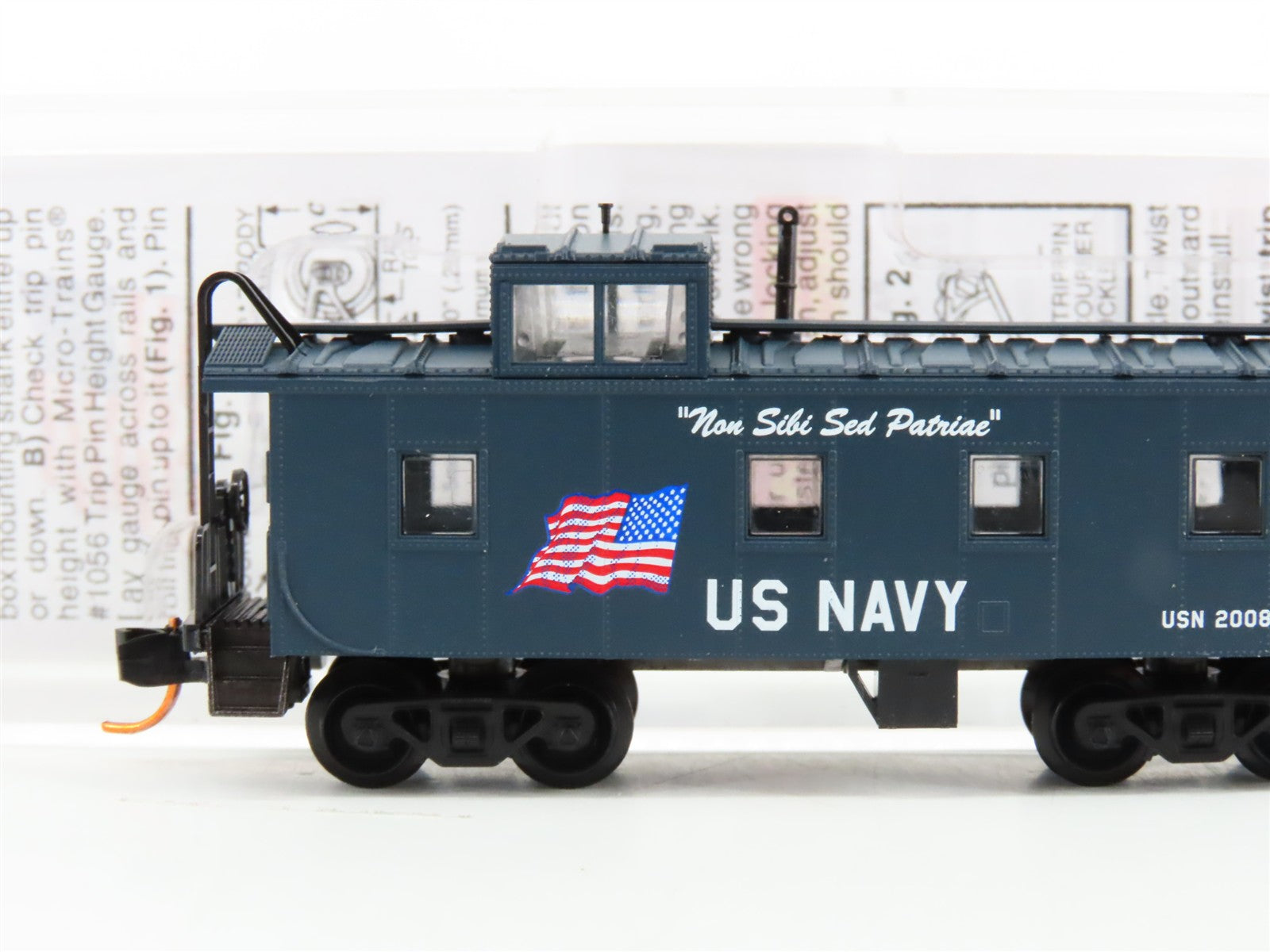N Scale Micro-Trains MTL 10000310 USN US Navy 36' Caboose 2008