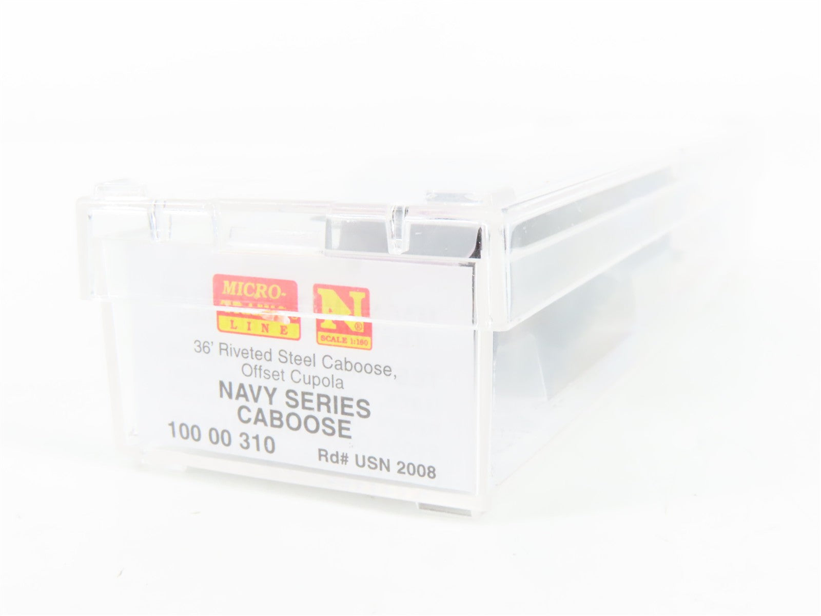 N Scale Micro-Trains MTL 10000310 USN US Navy 36' Caboose 2008