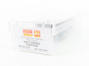 N Scale Micro-Trains MTL 10000310 USN US Navy 36' Caboose 2008