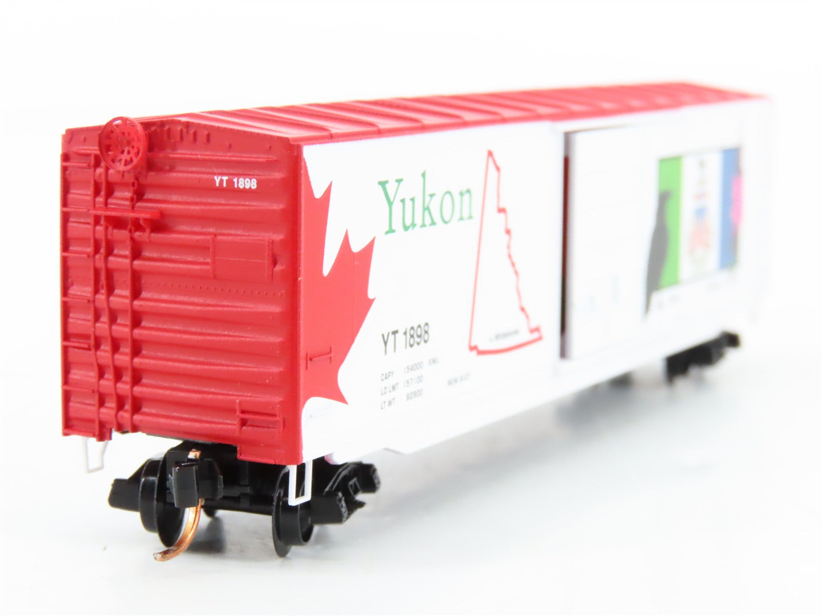 N Scale Micro-Trains MTL 07700157 YT Yukon 50' Box Car 1898