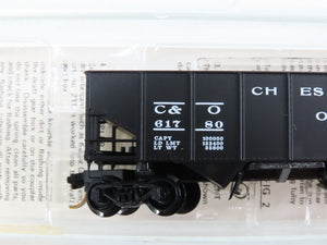N Scale Micro-Trains MTL 56220 C&O Chesapeake & Ohio 33' 2-Bay Hopper 61780