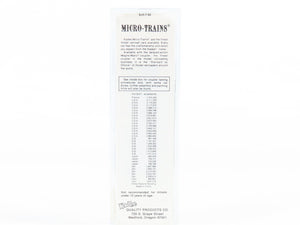 N Scale Micro-Trains MTL 56220 C&O Chesapeake & Ohio 33' 2-Bay Hopper 61780
