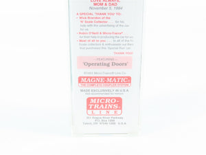N Micro-Trains MTL Special Run #1 SRR Shawnee Railroad CAS Memorial Box Car 86