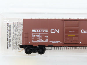 N Scale Micro-Trains MTL 24280 CN Canadian National 40' Box Car 446214