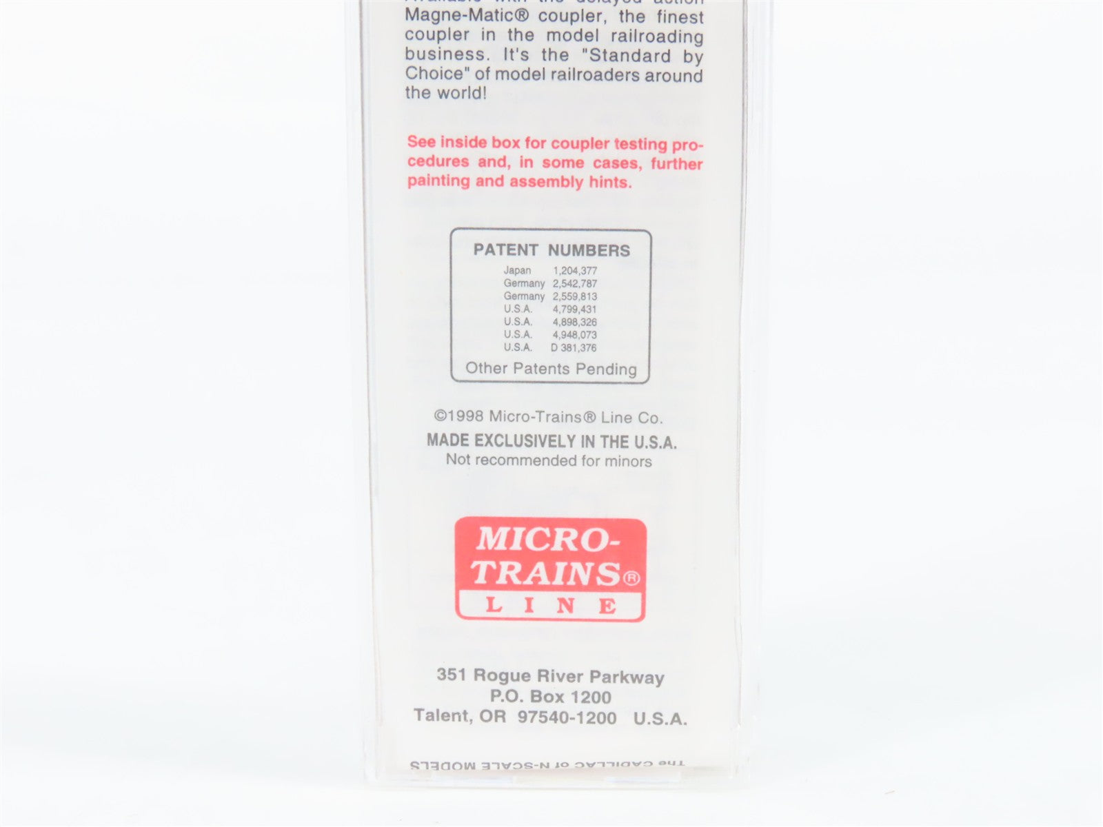 N Scale Micro-Trains MTL 59530 URTX U.R.T.C. (Black Hills Packing Co.) Reefer