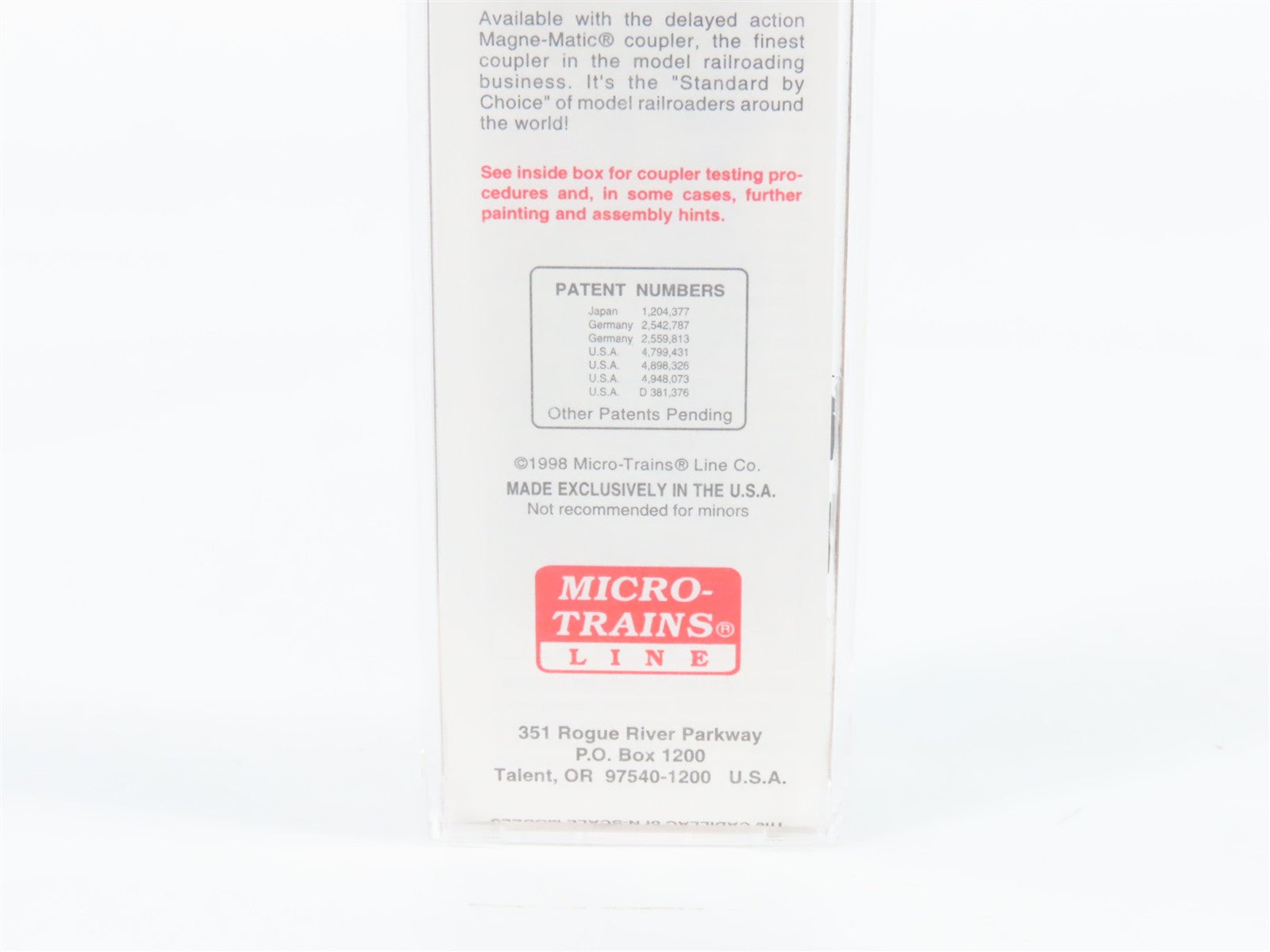 N Scale Micro-Trains MTL 20446 DAFX United States Air Force 40' Box Car 26477