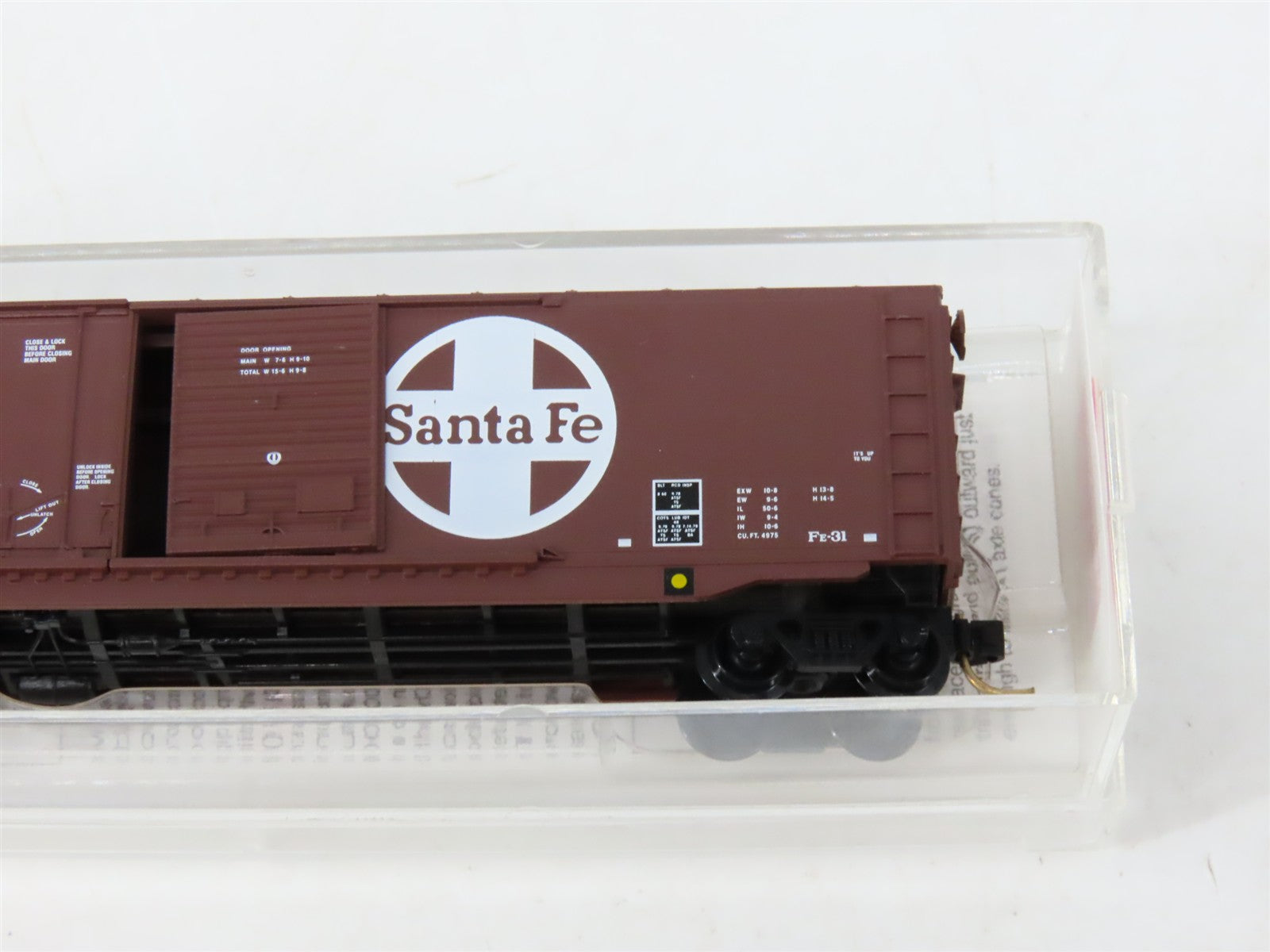 N Scale Micro-Trains MTL 76030 ATSF Santa Fe 50' Box Car 49633