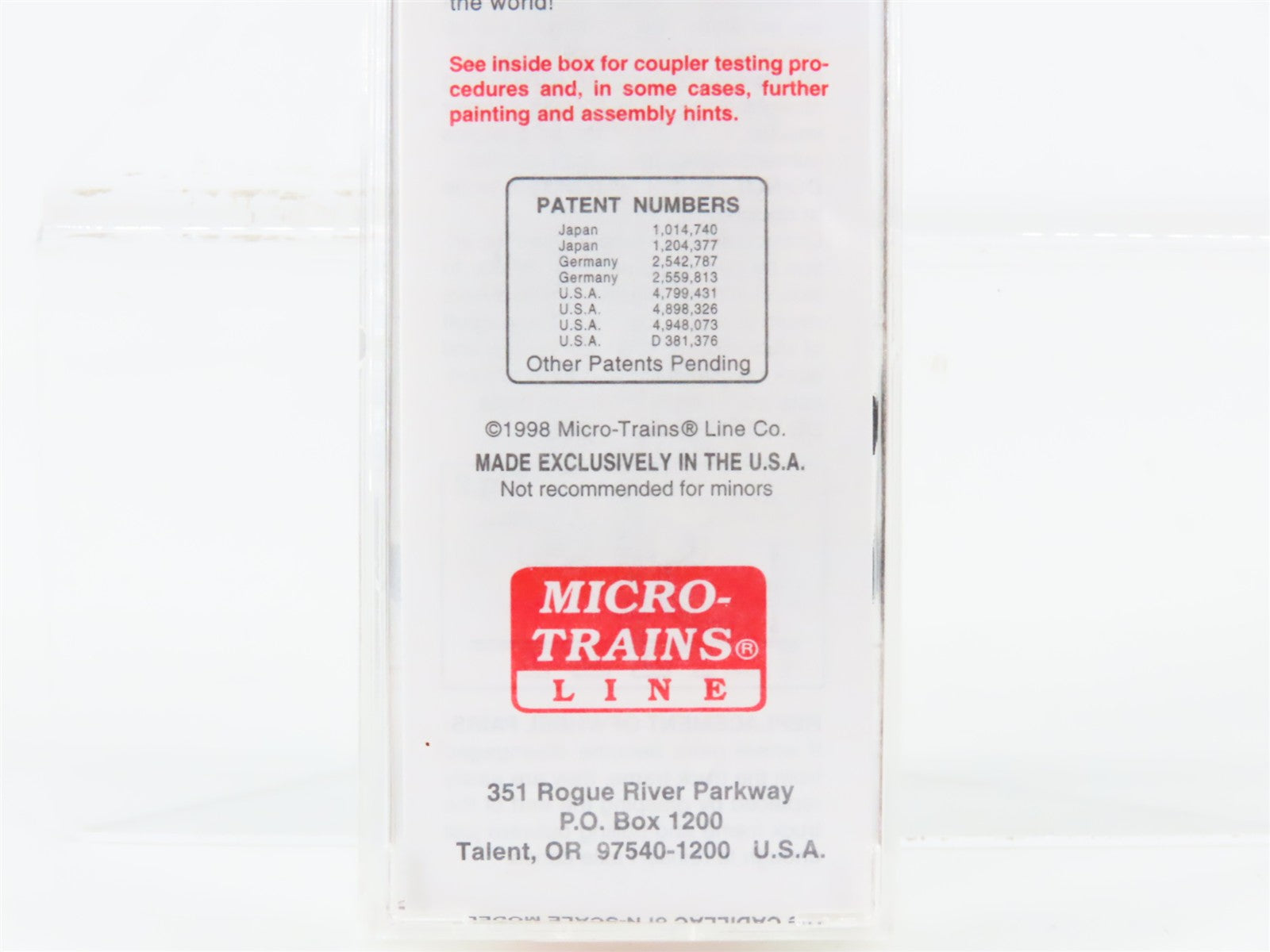 N Scale Micro-Trains MTL 20360 EL Erie Lackawanna 40' Box Car 73113