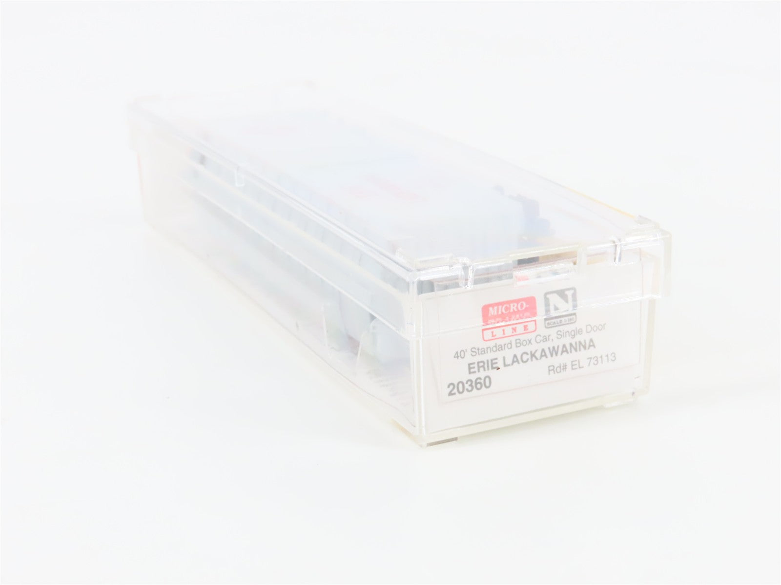 N Scale Micro-Trains MTL 20360 EL Erie Lackawanna 40' Box Car 73113