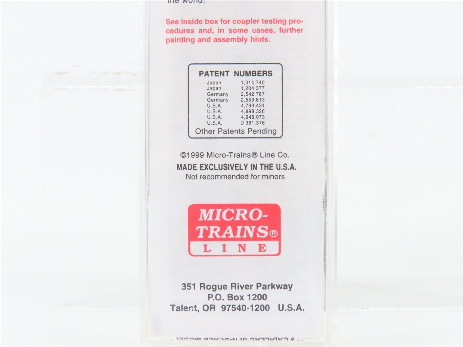 N Scale Micro-Trains MTL 25160 Terminal Railway - Alabama State Docks Box Car