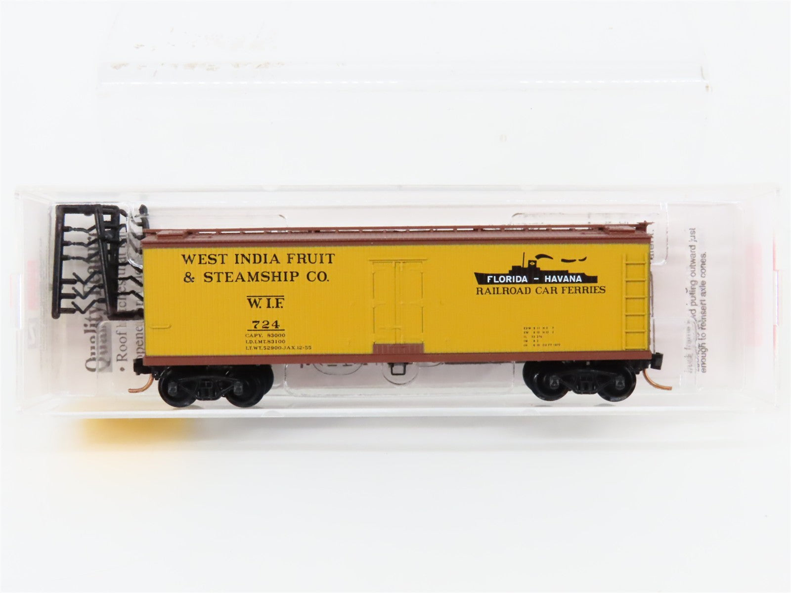 N Scale Micro-Trains MTL 49510 WIF West India Fruit & Steamship Company Reefer