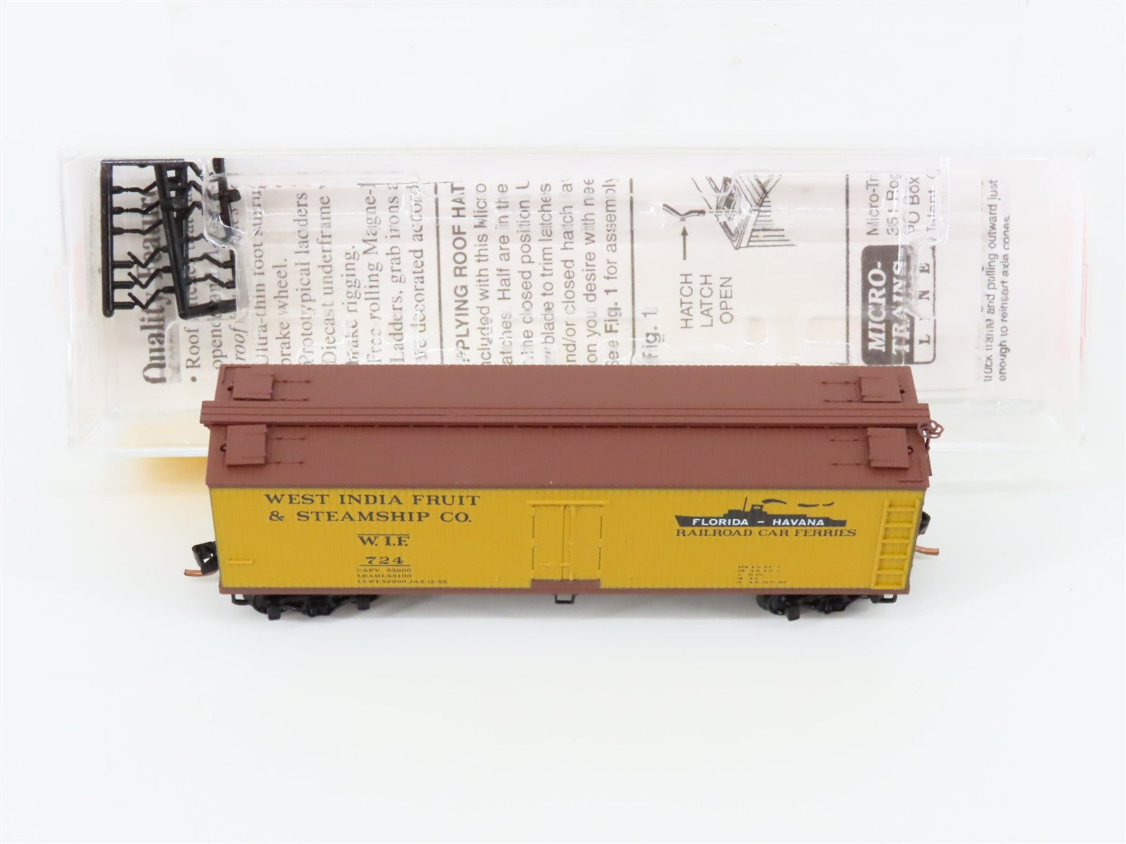 N Scale Micro-Trains MTL 49510 WIF West India Fruit & Steamship Company Reefer