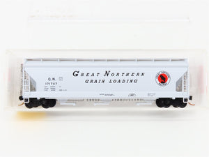 N Scale Micro-Trains MTL 94160 GN Great Northern 3-Bay Covered Hopper 171747