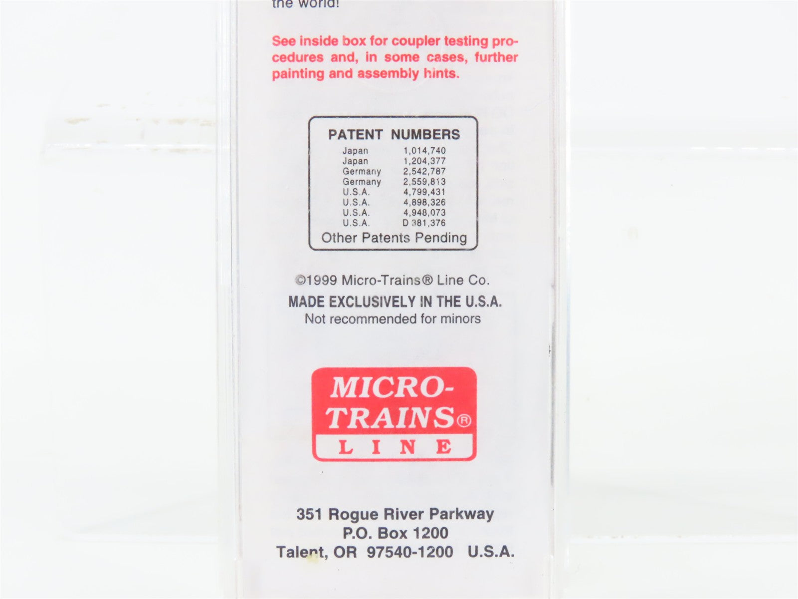 N Scale Micro-Trains MTL 25110 NOPB New Orleans Public Belt 50' Box Car 3978