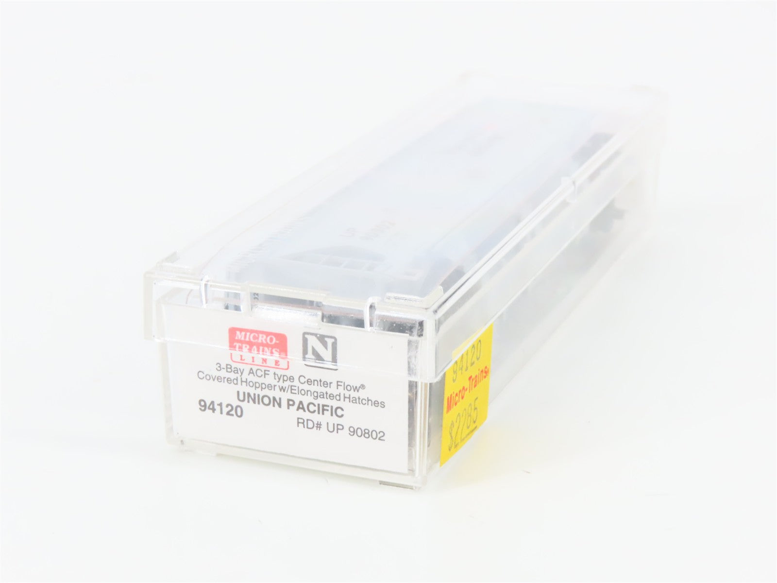 N Scale Micro-Trains MTL 94120 UP Union Pacific 3-Bay Covered Hopper 90802