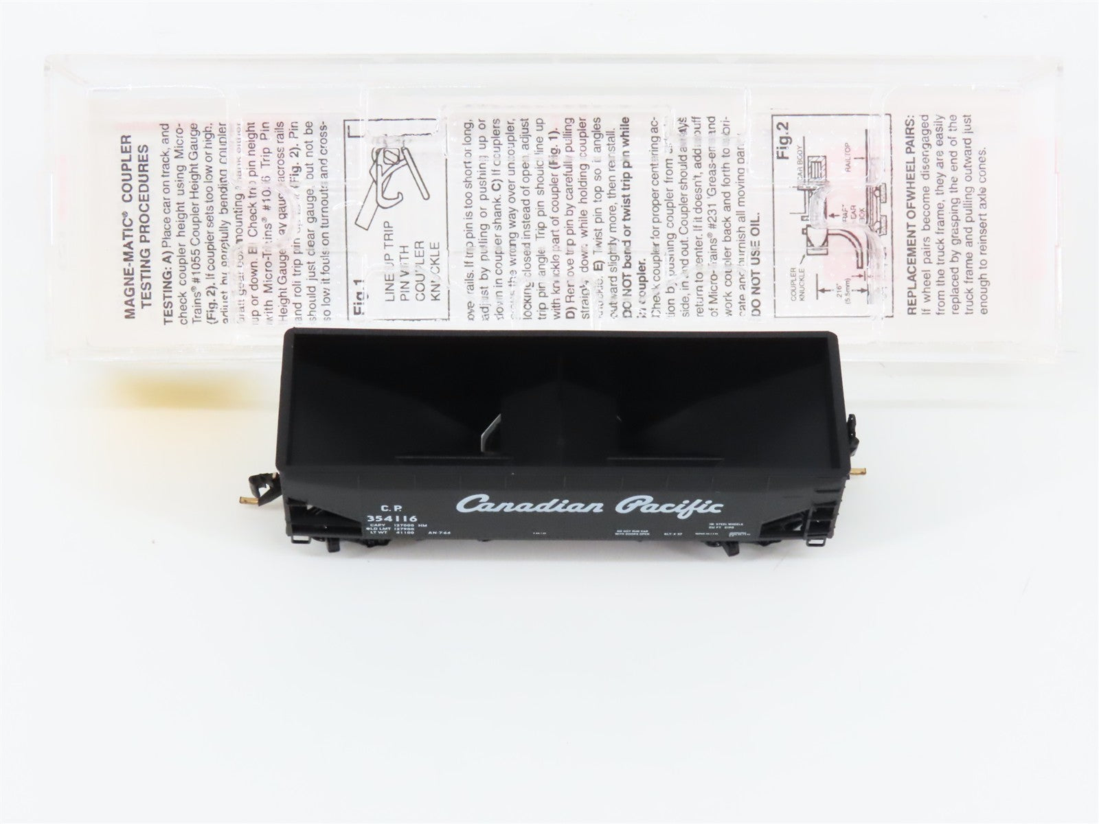 N Scale Micro-Trains MTL 55410 CP Canadian Pacific 33' 2-Bay Hopper 354116