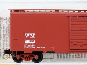 N Scale Micro-Trains MTL 20396 WM Western Maryland 40' Box Car 29140