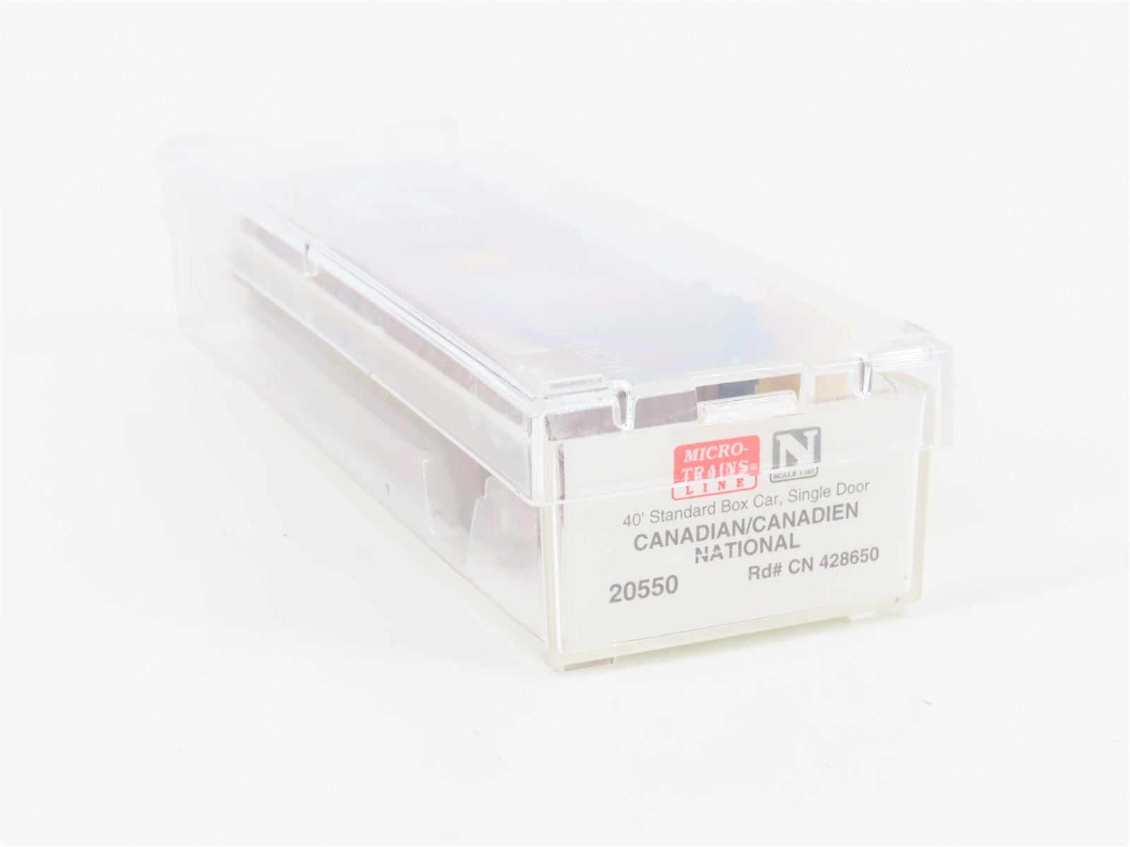 N Scale Micro-Trains MTL 20550 CN Canadian National 40' Box Car 428650