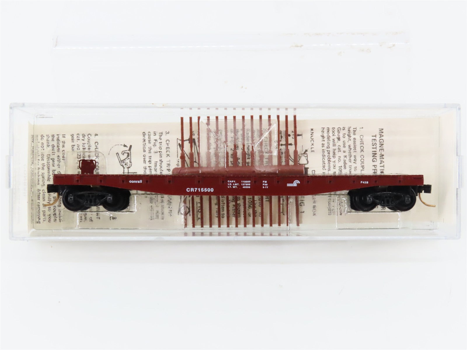 N Scale Micro-Trains MTL 45130 CR Conrail 50' Flat Car 715500