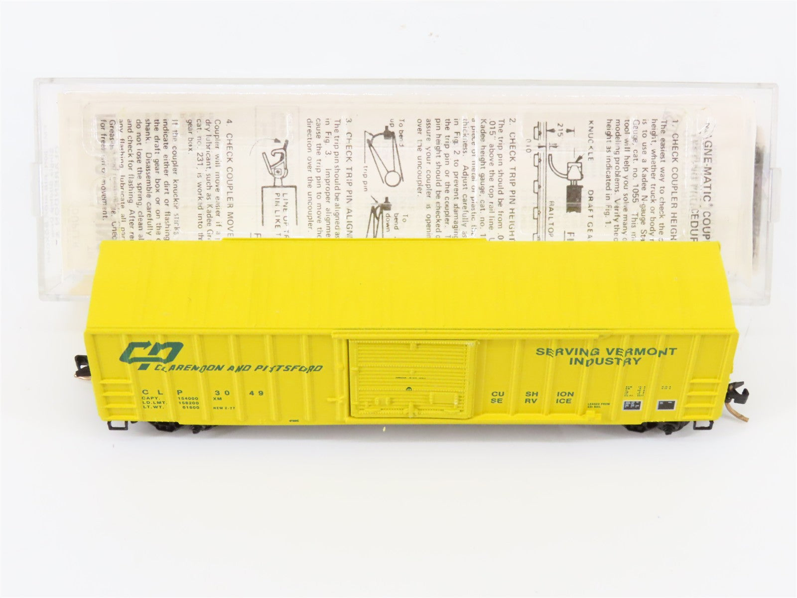 N Scale Micro-Trains MTL 25060 CLP Clarendon & Pittsford 50' Box Car 3049