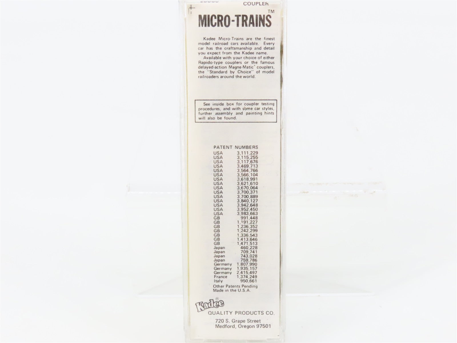 N Scale Micro-Trains MTL 25060 CLP Clarendon & Pittsford 50' Box Car 3049