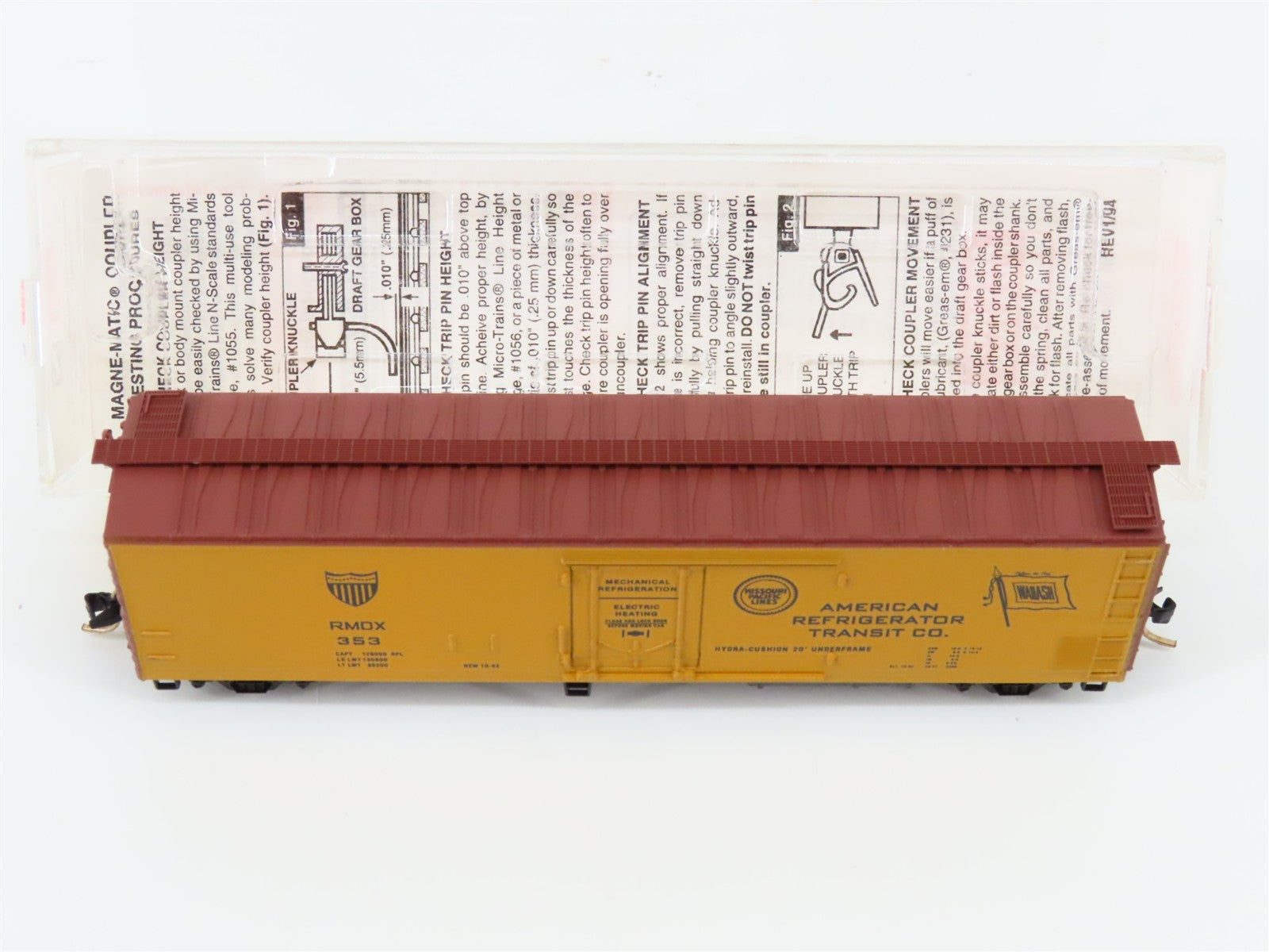 N Scale Micro-Trains MTL 69050 RMDX American Refrigerator Transit Co. Reefer 353