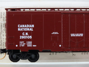 N Scale Micro-Trains MTL 21120 CN Canadian National 40' Box Car 290105