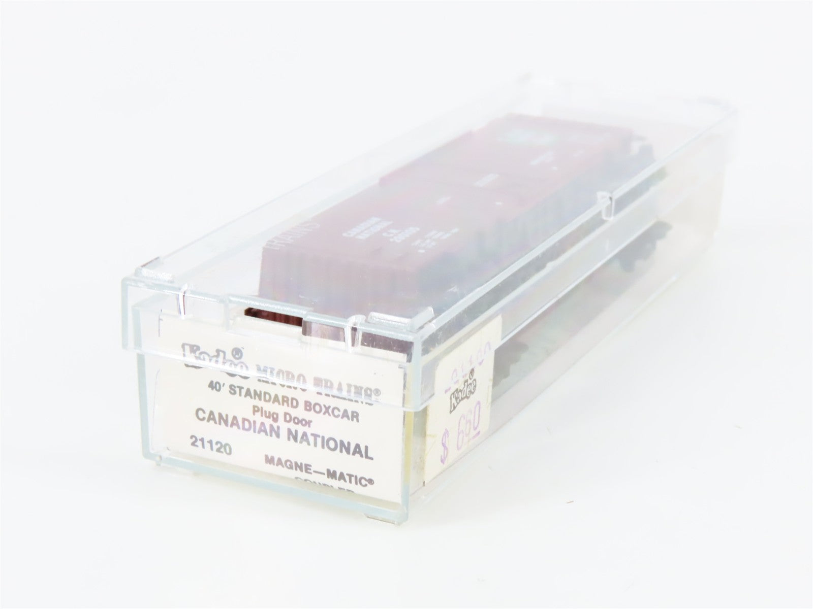 N Scale Micro-Trains MTL 21120 CN Canadian National 40' Box Car 290105