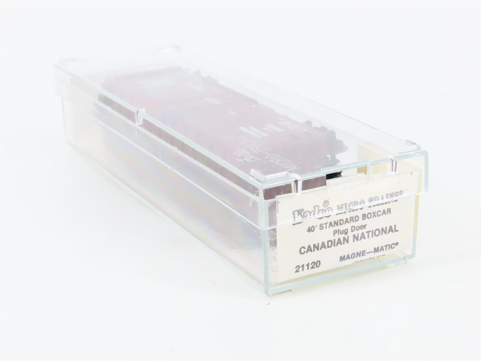 N Scale Micro-Trains MTL 21120 CN Canadian National 40' Box Car 290105