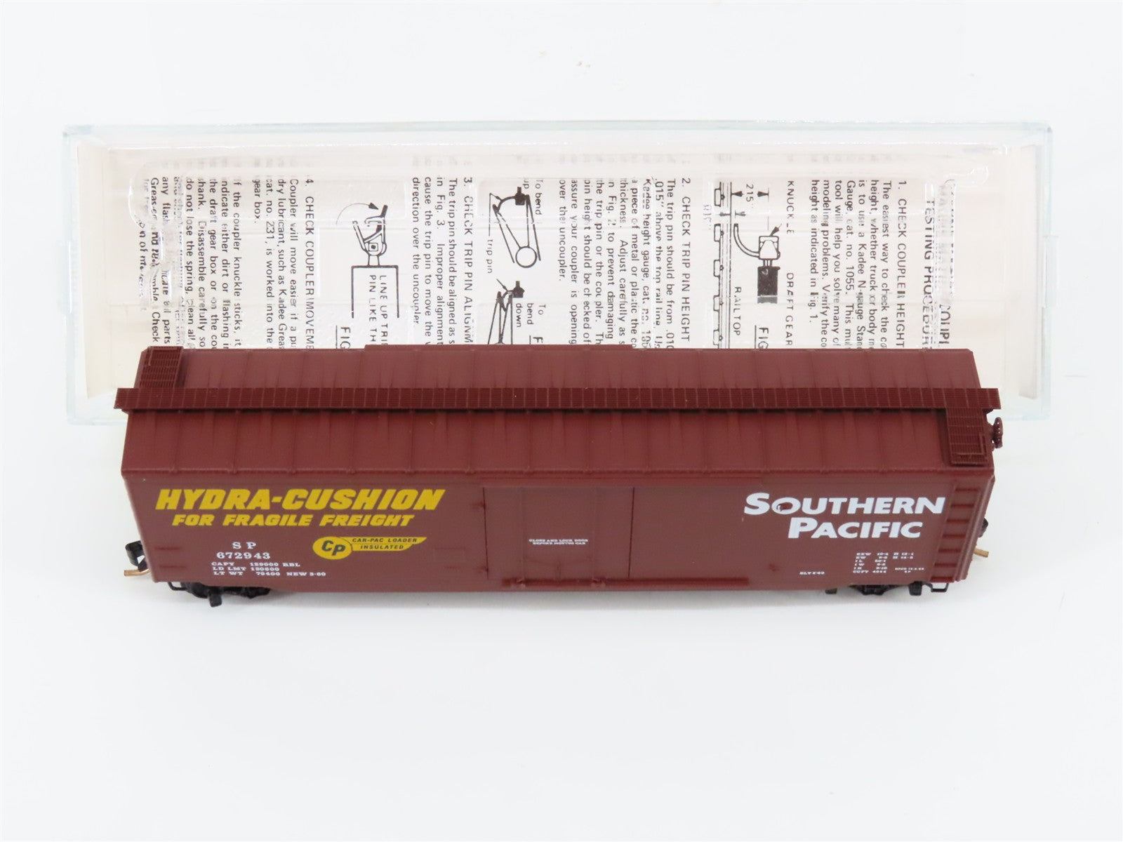 N Scale Micro-Trains MTL 32160 SP Southern Pacific 50' Plug Door Box Car 672943