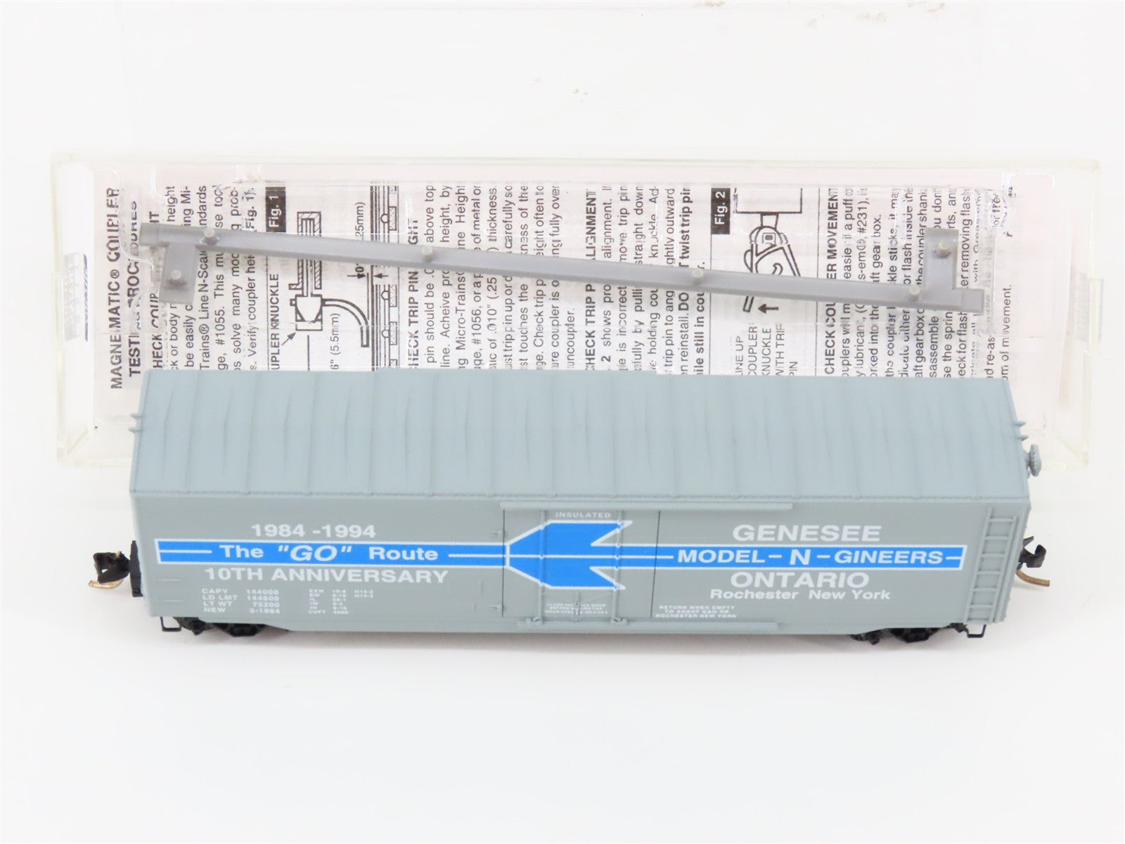 N Scale Micro-Trains MTL Genesee Model-N-Gineers 50' Insulated Box Car