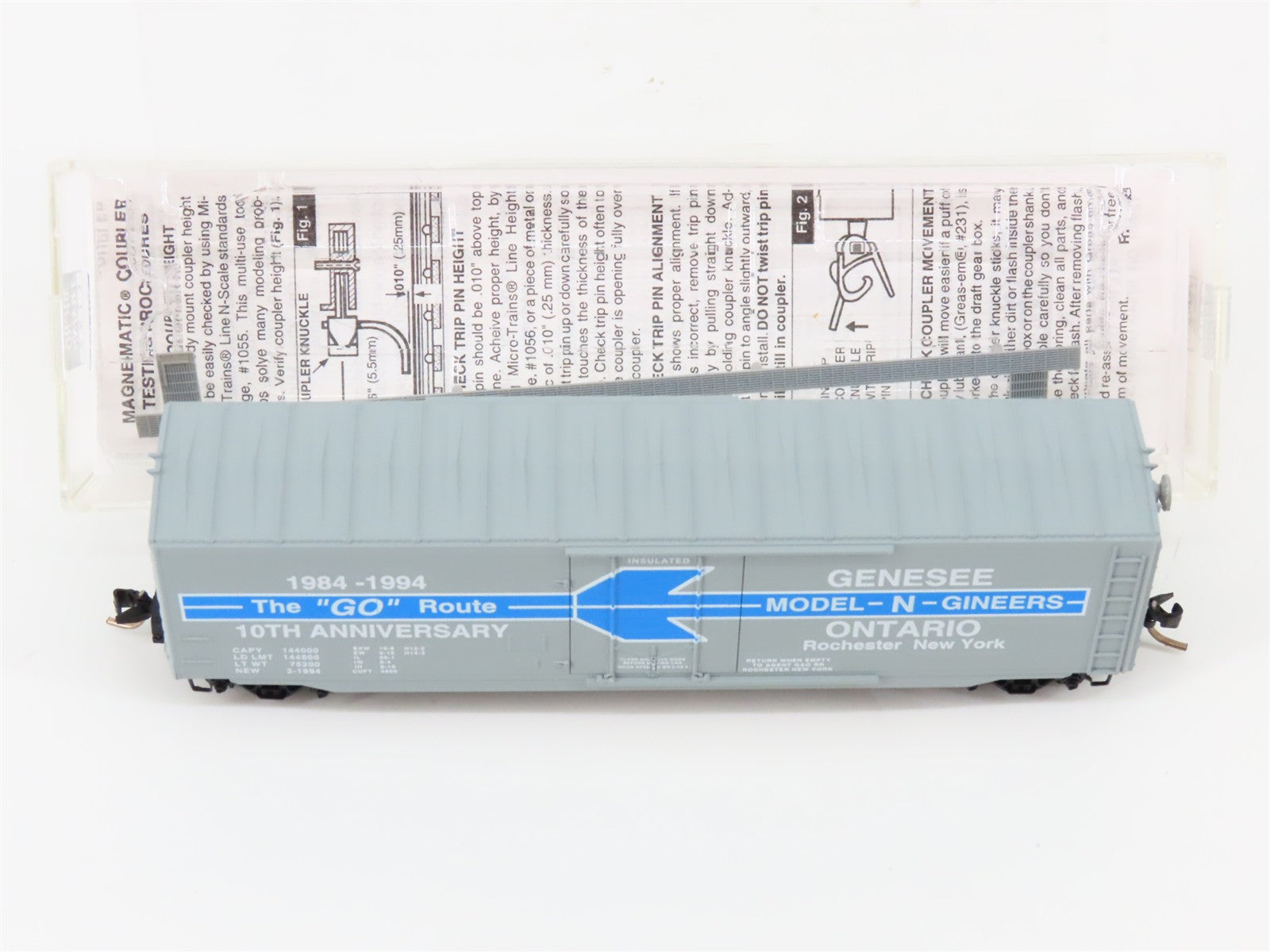 N Scale Micro-Trains MTL Genesee Model-N-Gineers 50' Box Car