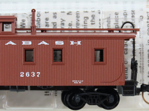 N Scale Micro-Trains MTL 50150 Wabash 34' Wood-Sheathed Caboose 2637