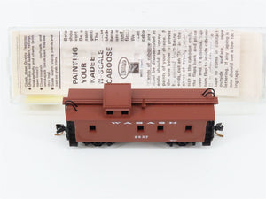 N Scale Micro-Trains MTL 50150 Wabash 34' Wood-Sheathed Caboose 2637