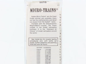 N Scale Micro-Trains MTL 50150 Wabash 34' Wood-Sheathed Caboose 2637
