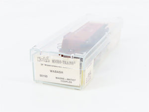 N Scale Micro-Trains MTL 50150 Wabash 34' Wood-Sheathed Caboose 2637