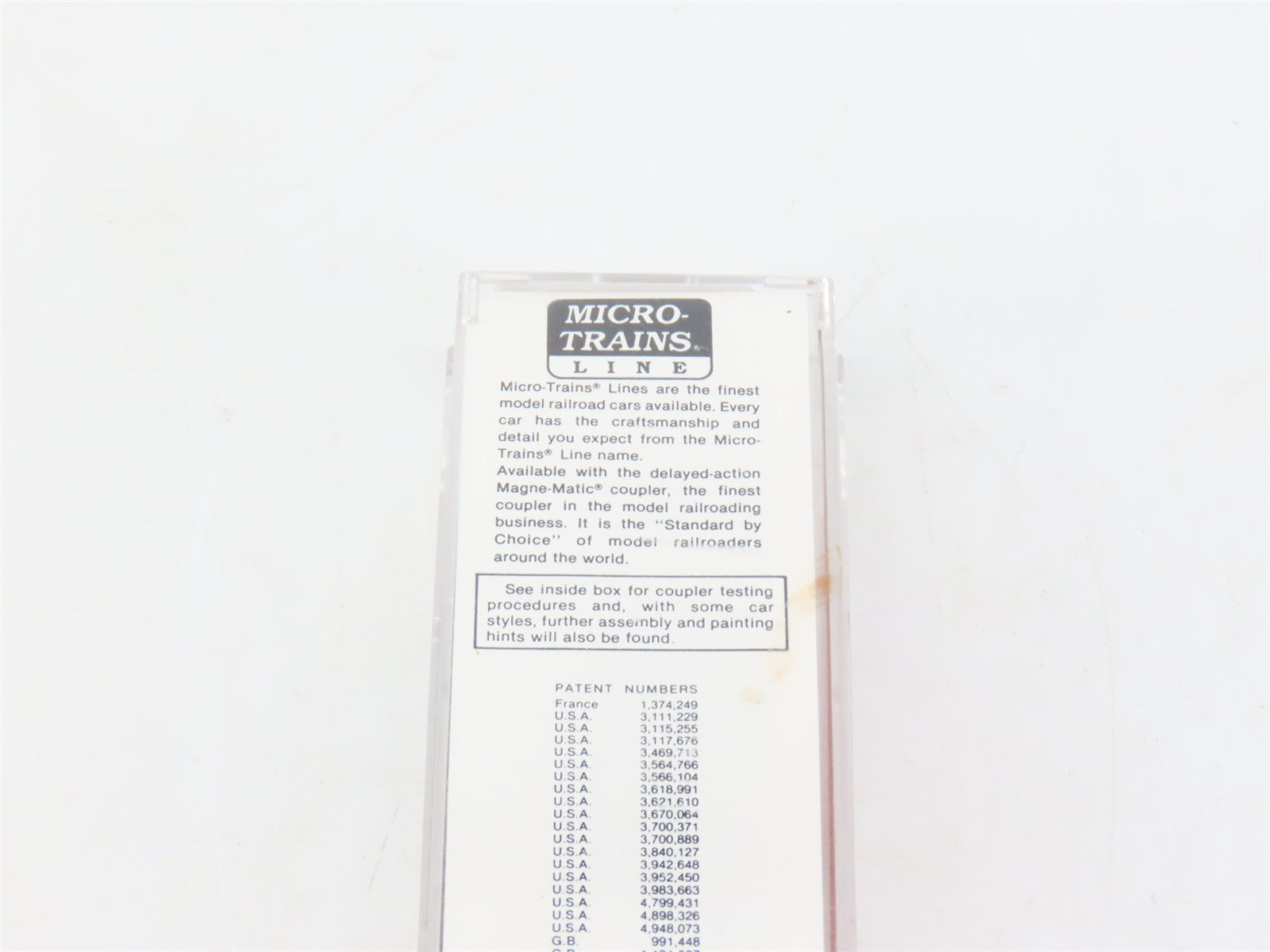 N Scale Micro-Trains MTL 20170 CB&Q Burlington Route 40' Box Car 62988