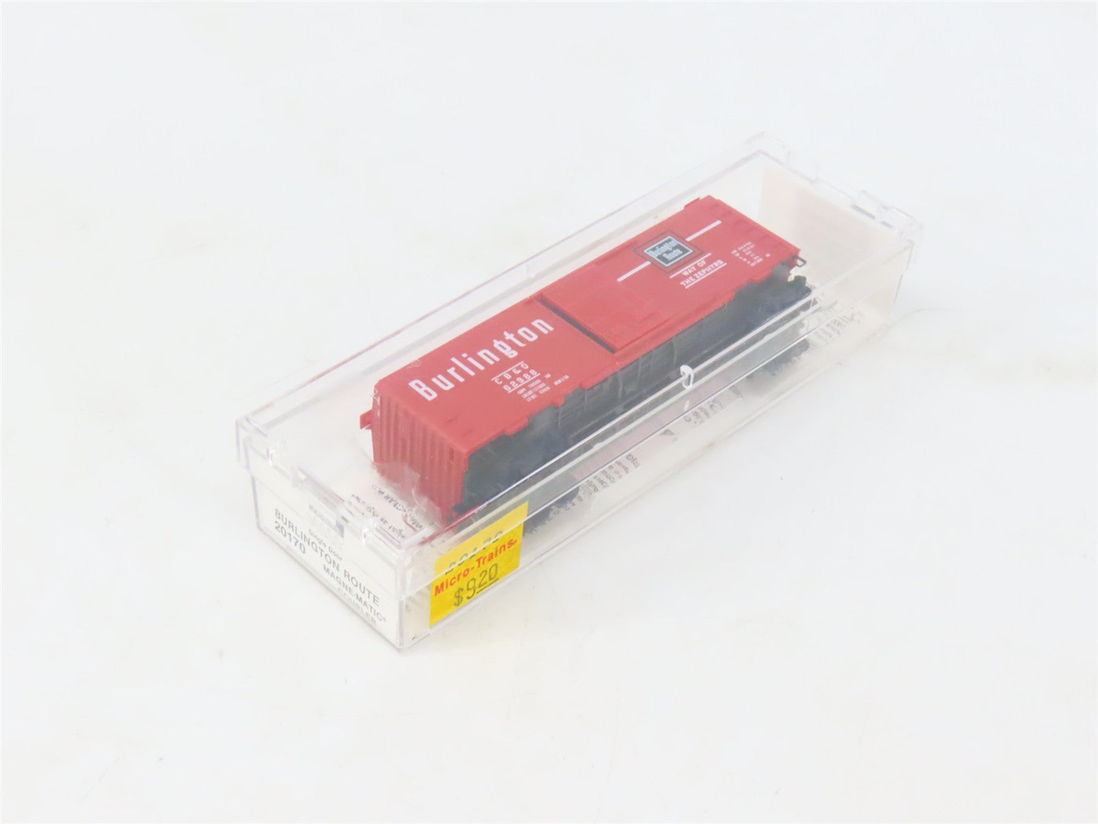N Scale Micro-Trains MTL 20170 CB&Q Burlington Route 40' Box Car 62988