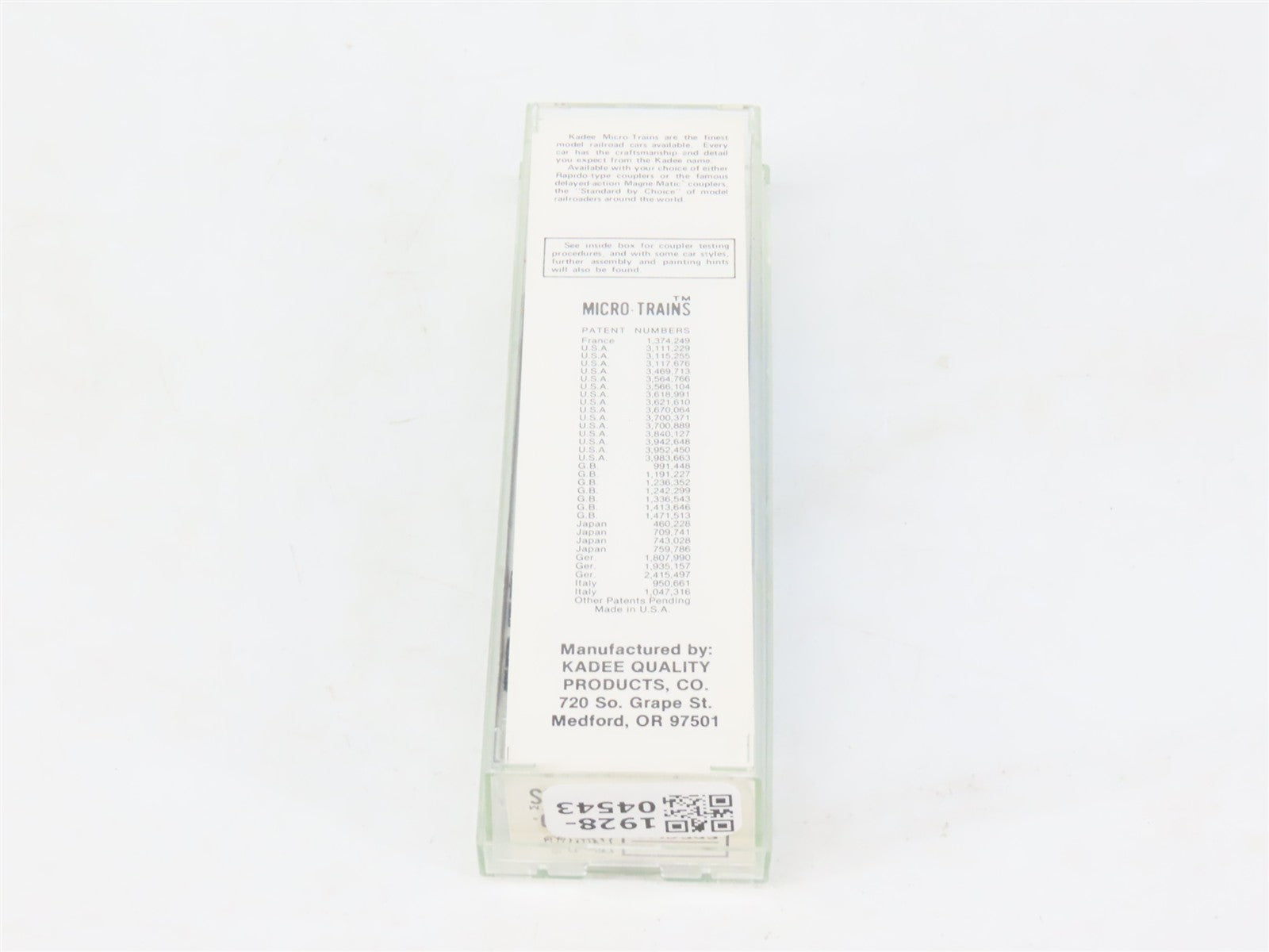 N Scale Micro-Trains MTL GTW Grand Trunk Western 40' Box Car 516115