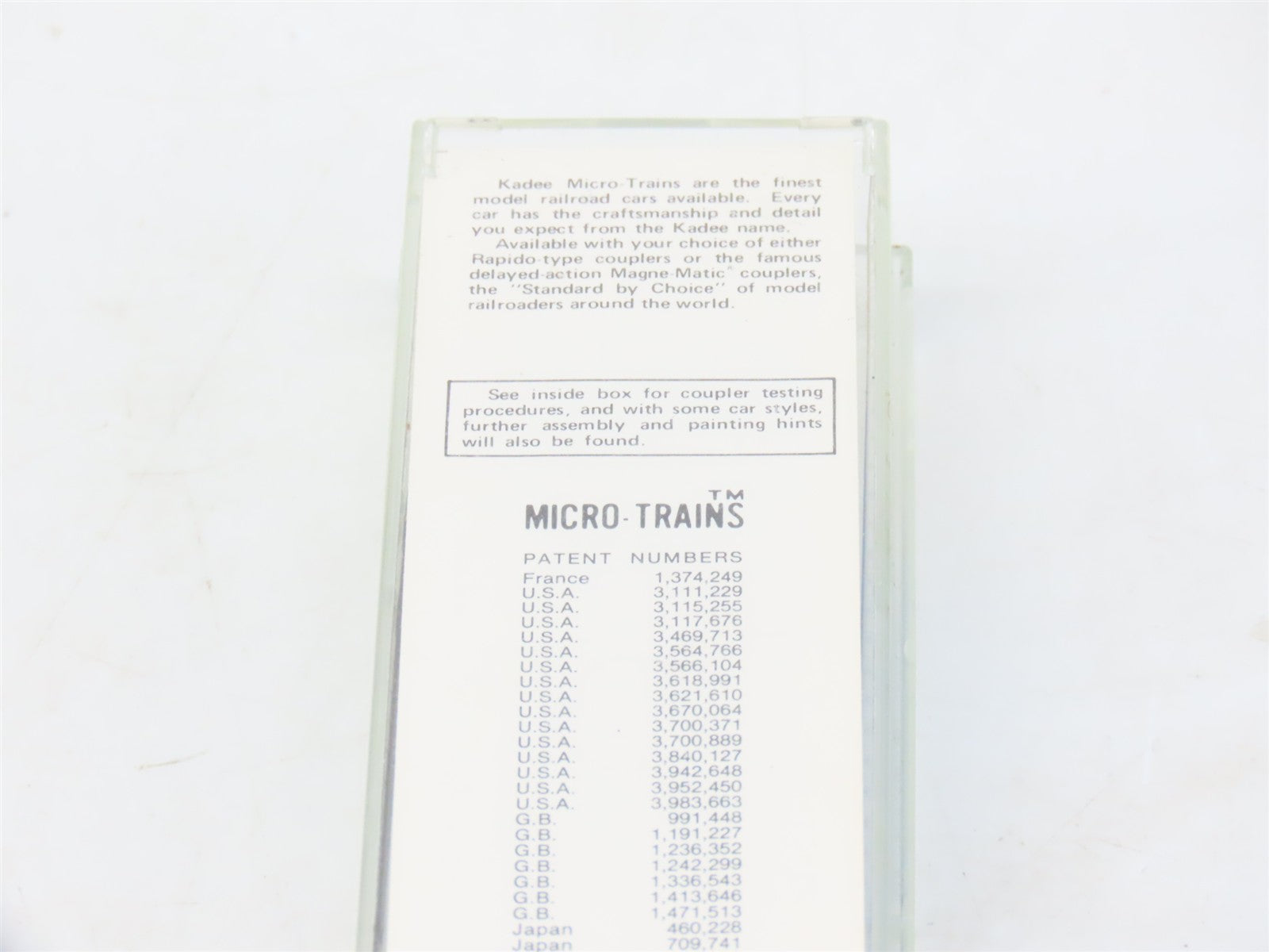 N Scale Micro-Trains MTL GTW Grand Trunk Western 40' Box Car 516115